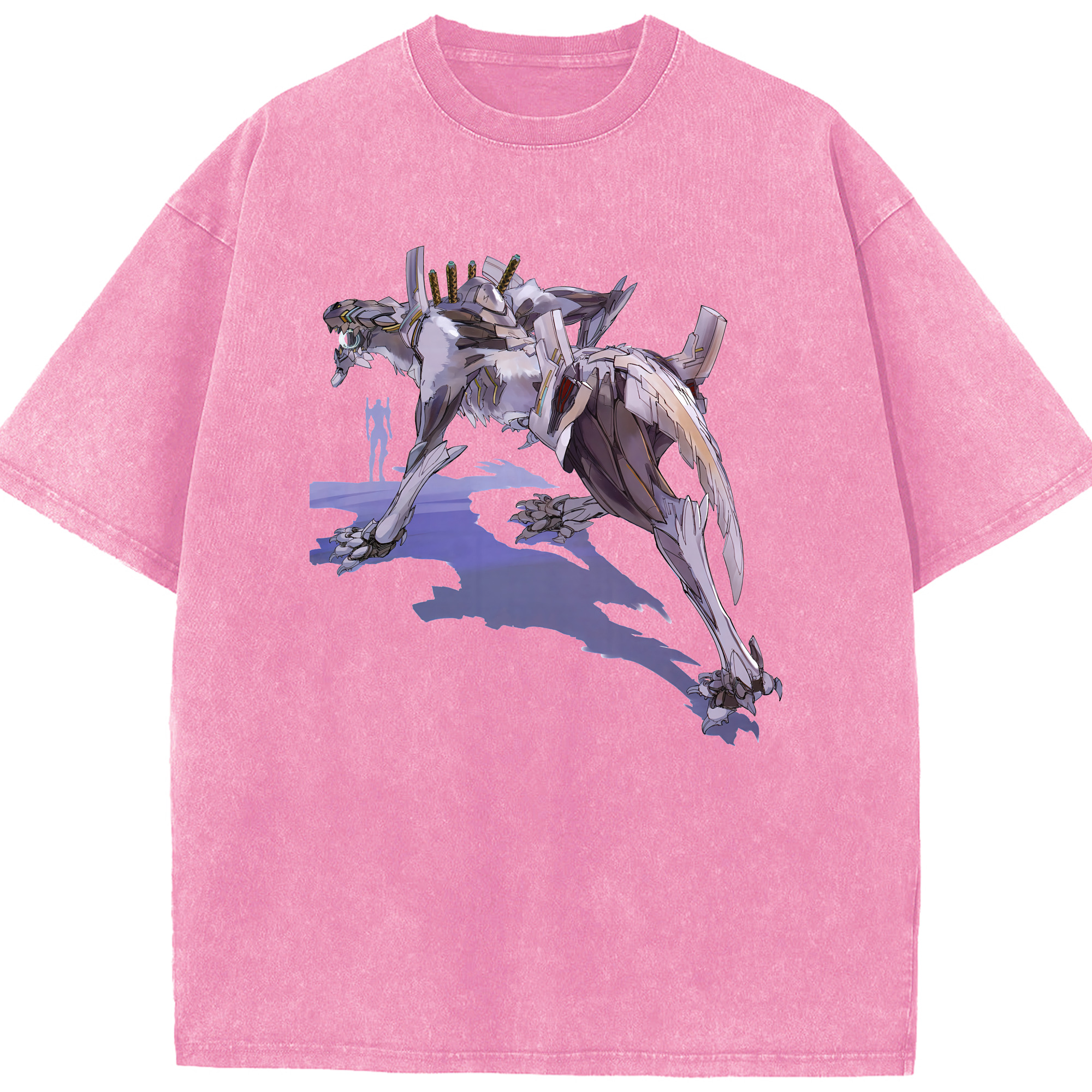 （画像用） EVA 新世紀エヴァンゲリオン 綿100% ヴィンテージ風 半袖Tシャツ（フロントプリント）